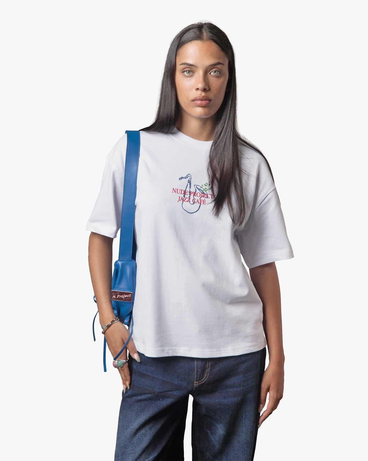 Jazz Café Tee White