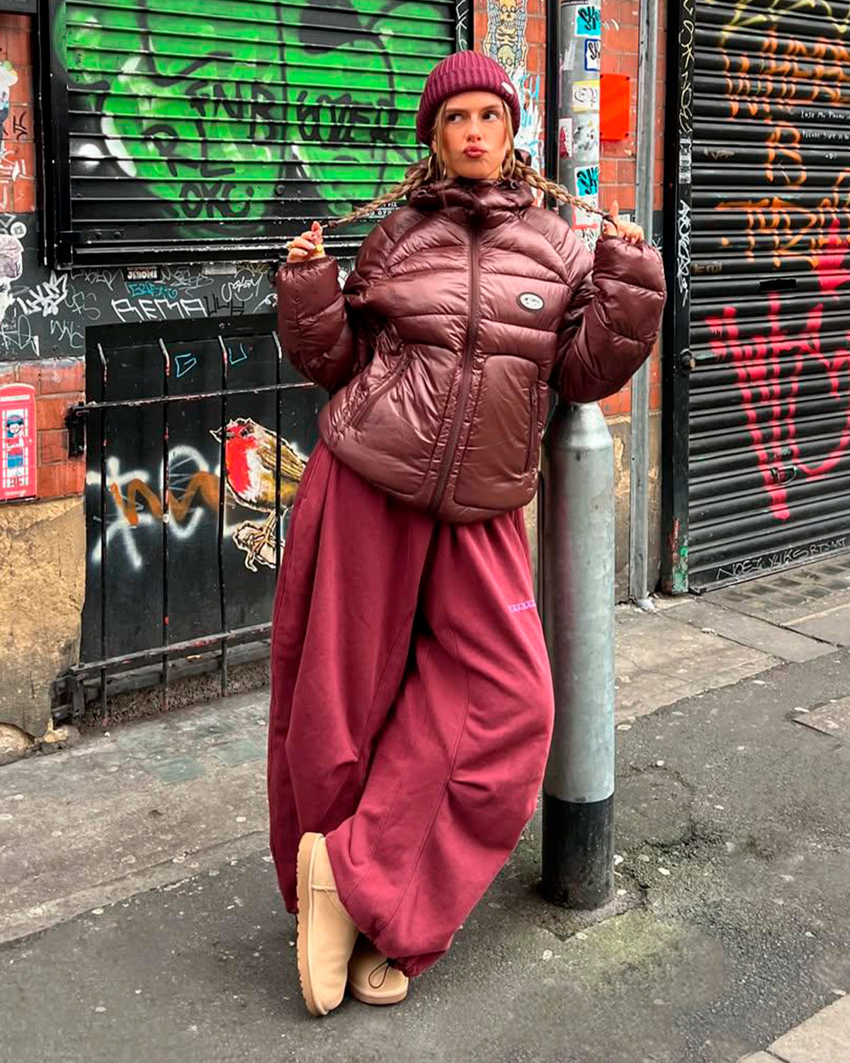 Iconic Puffer Jacket Brown