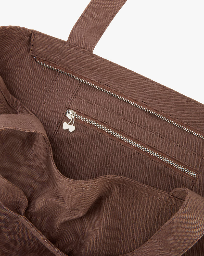 Canvas Tote Bag Brown