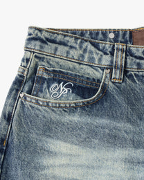 Old Baggy Jeans Acid Dirty Wash