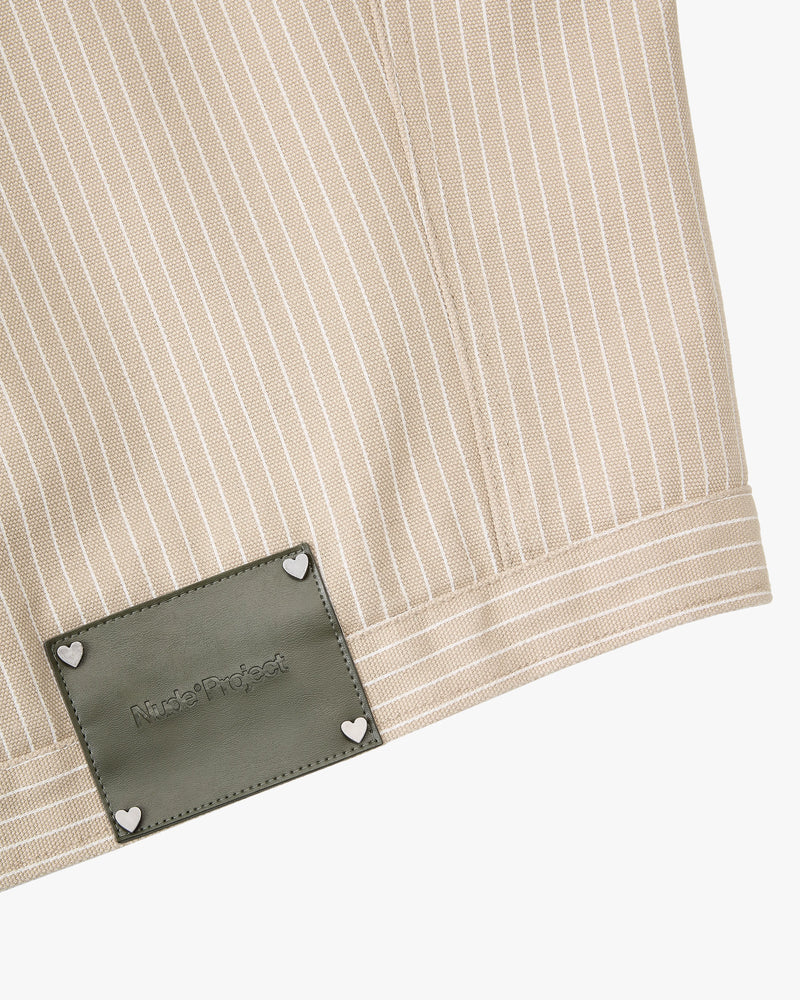 Worker Jacket Canvas Beige
