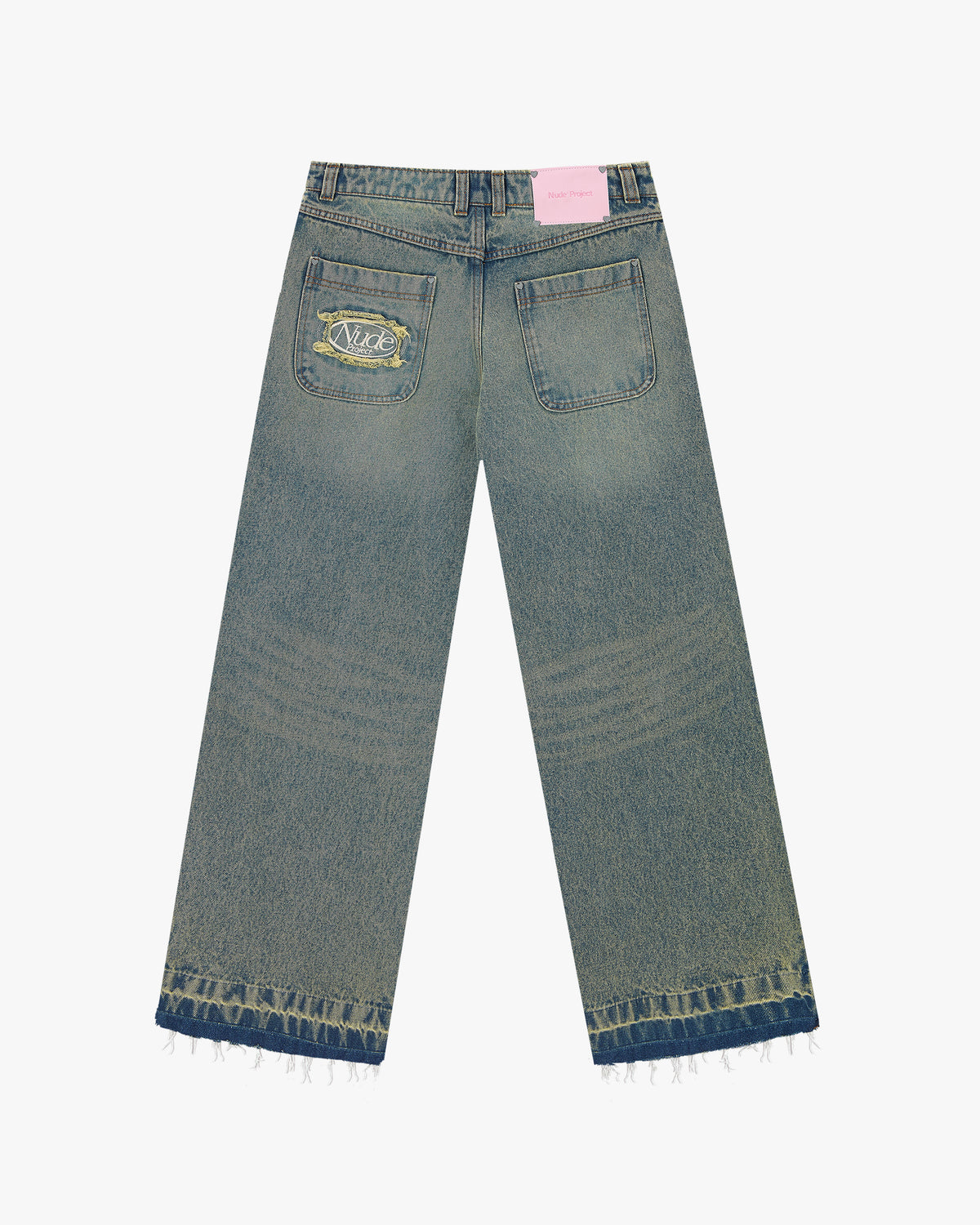 Old Baggy Jeans Light Indigo Dirty Wash