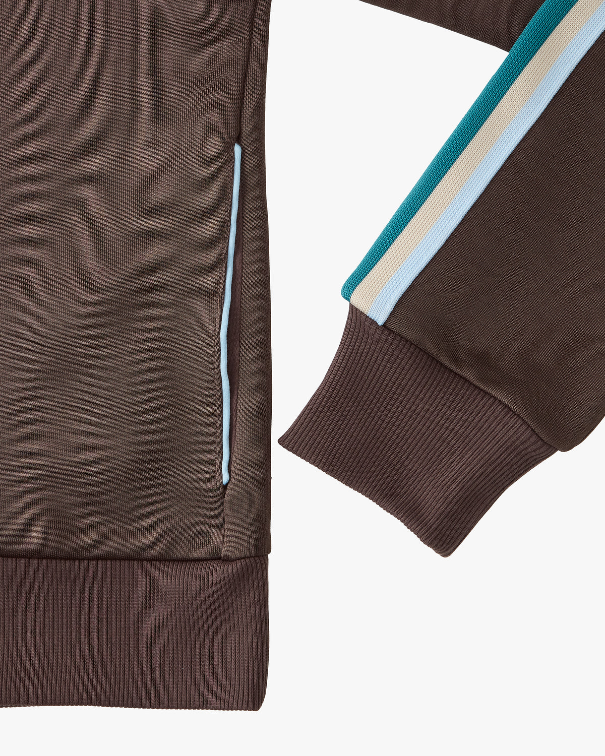 Asphalt Zip-Up Jacket Brown