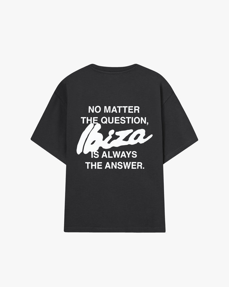 Camiseta Answer Gris Oscuro