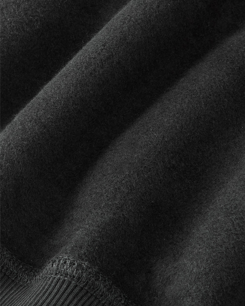 Bunny Zip-Up Hoodie Black