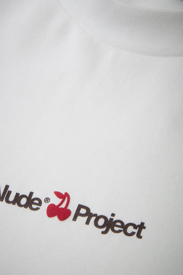 Logo Tee White