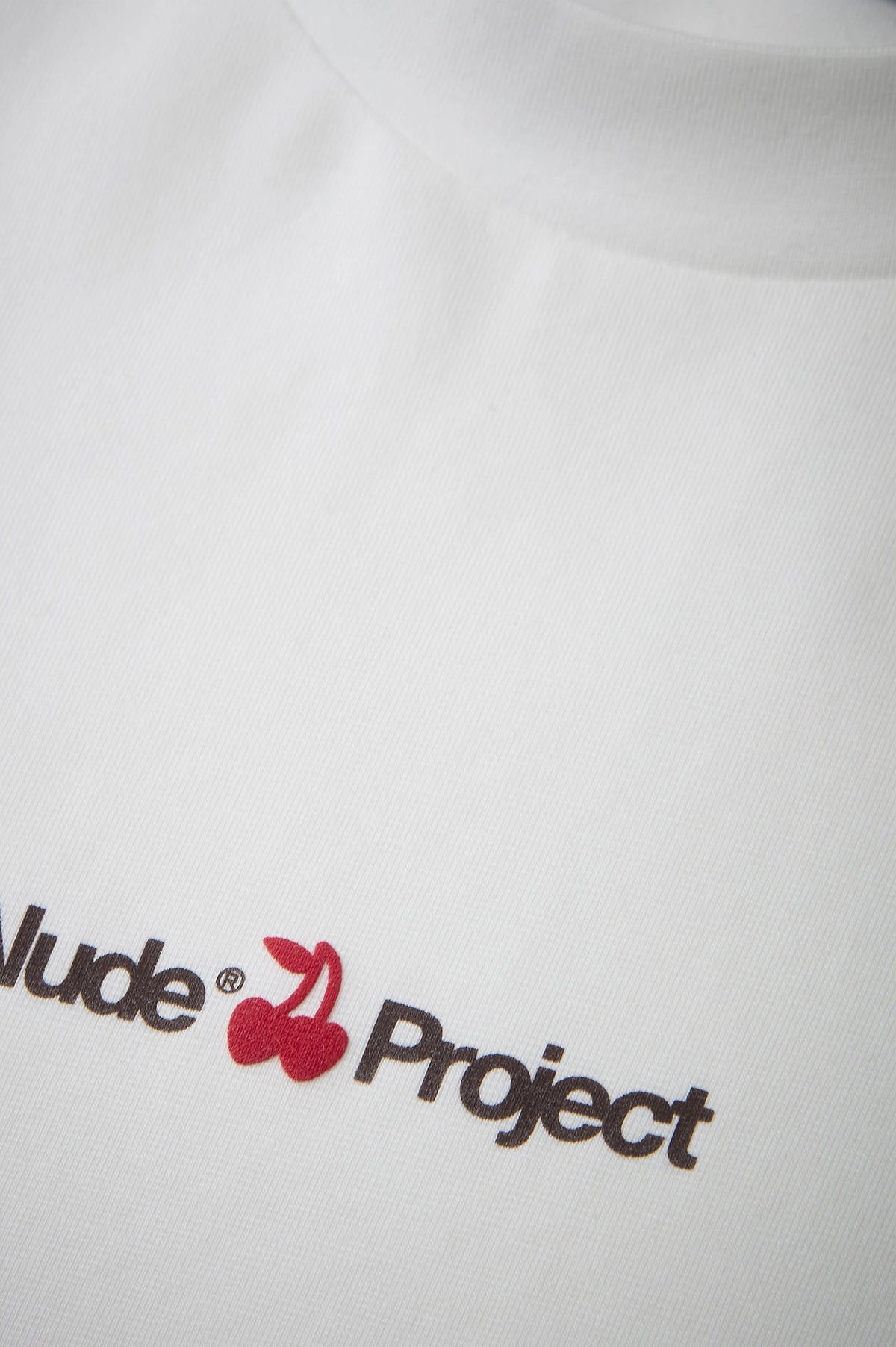 Logo Tee White