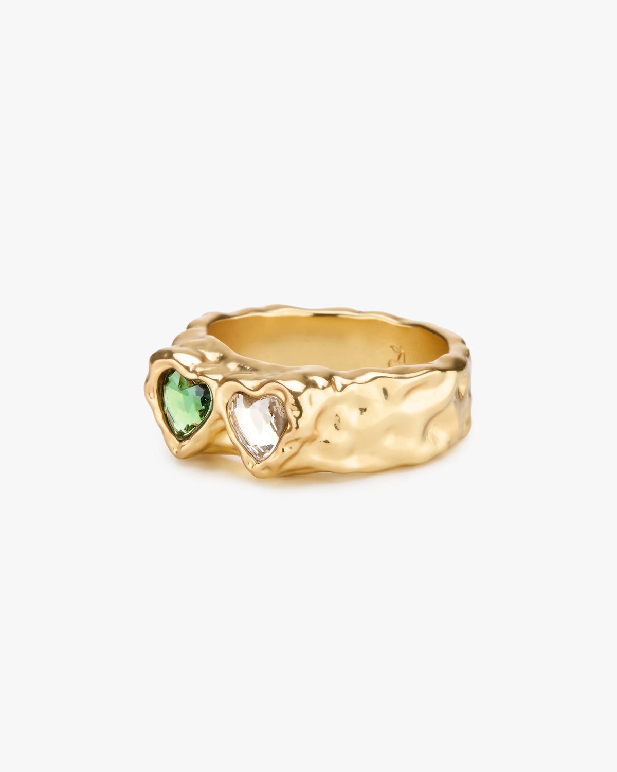 Hearts Ring Gold