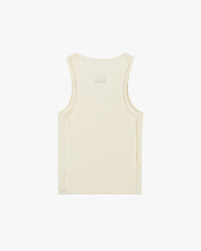 Cady Tank Top Ivory
