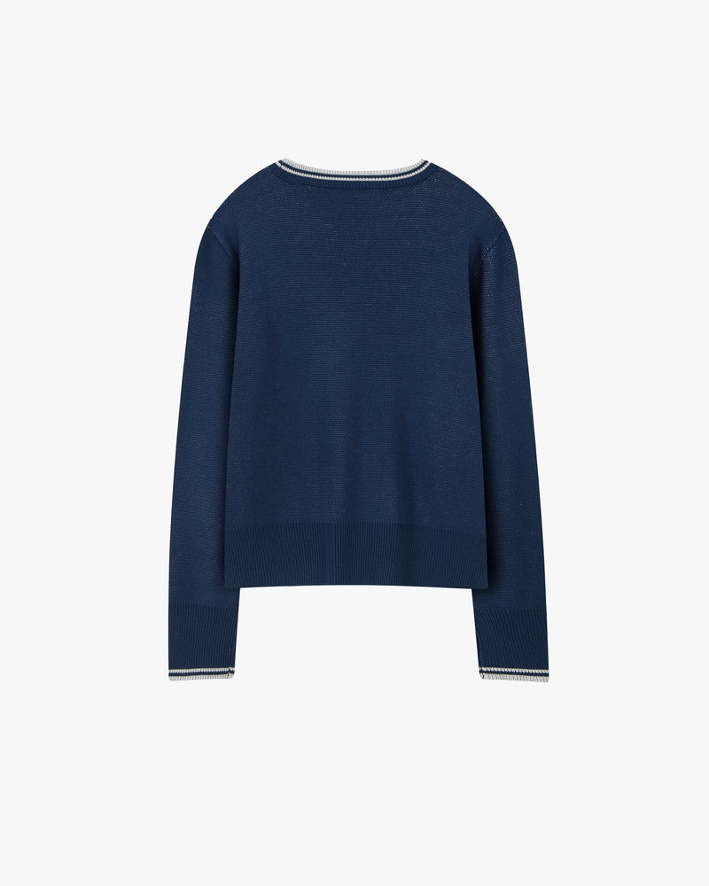 Turbo Ted Knit Sweater Navy