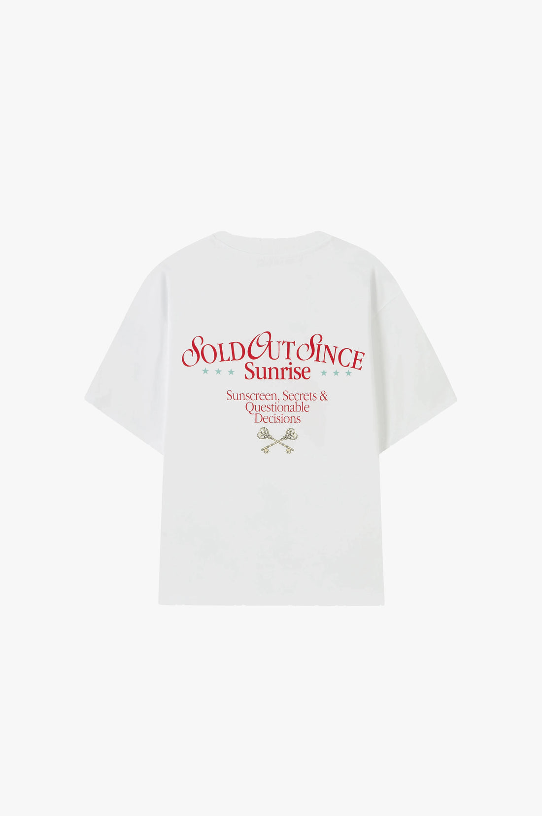 Mansion Key Tee White