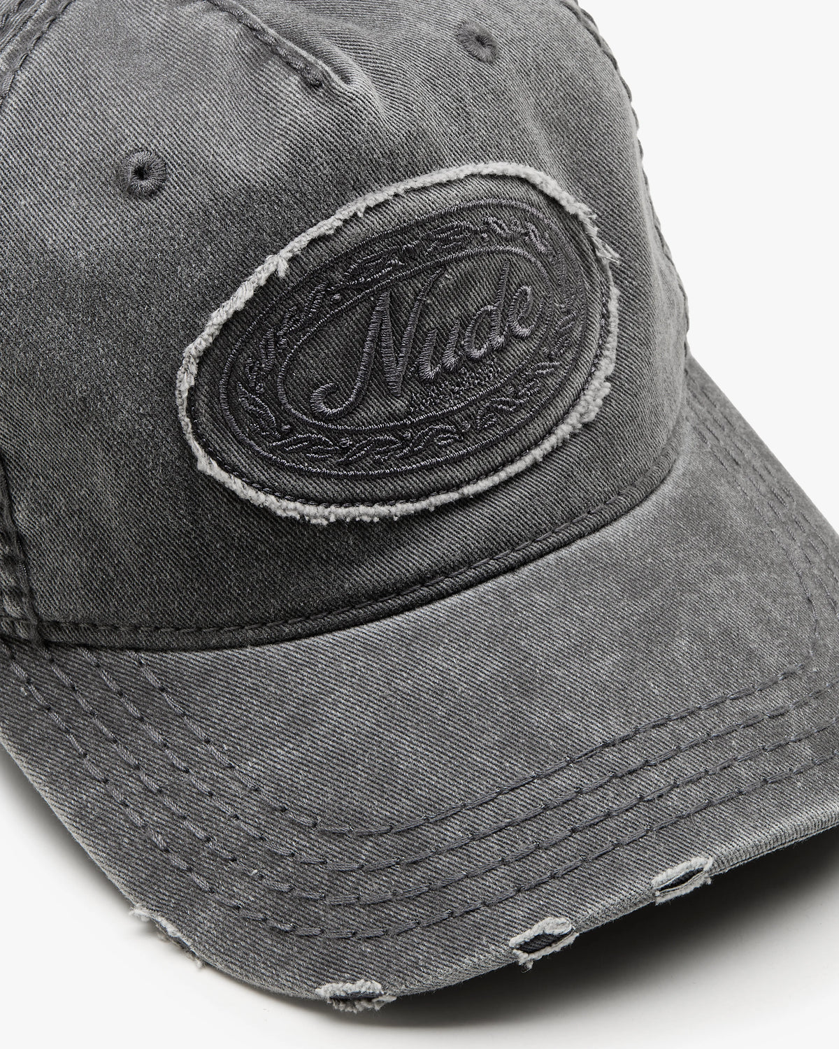 Laurel Denim Cap Washed Black