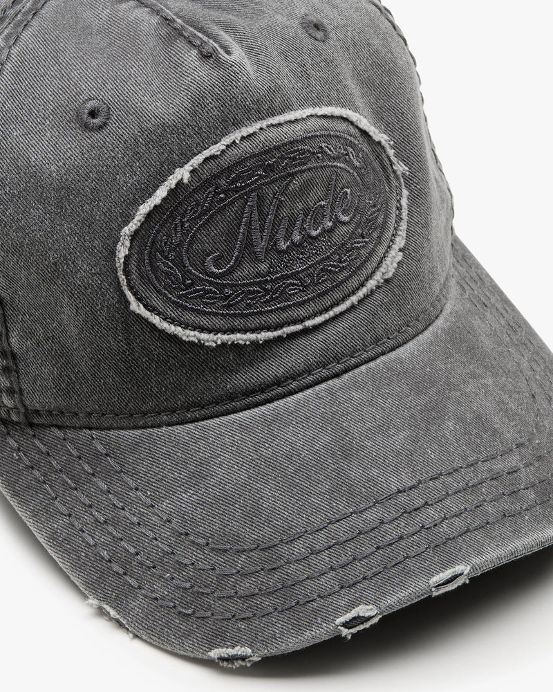 Laurel Denim Cap Washed Black