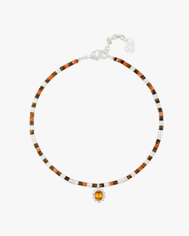 Famara Necklace Orange