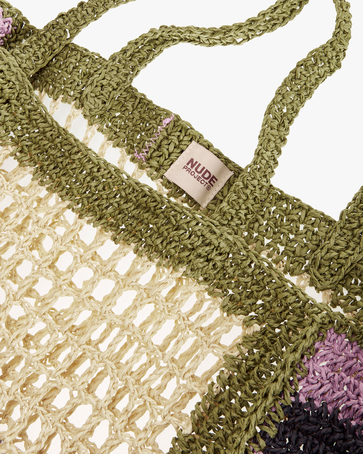 SPICE BAG SHOPPER GREEN/MARSHMALLOW