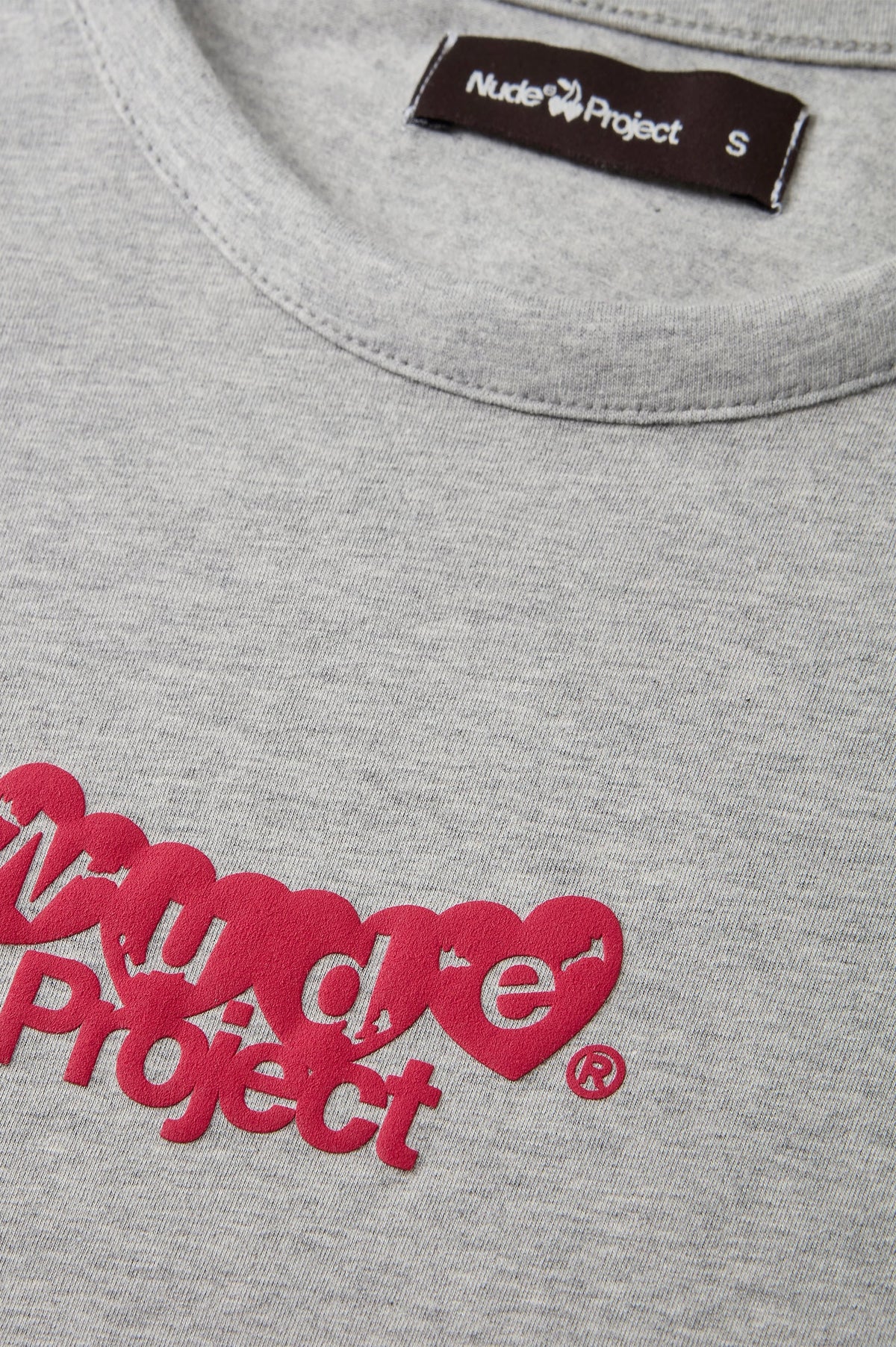 Hearts Tee Grey