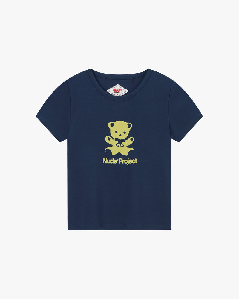 Bear Baby Tee Navy