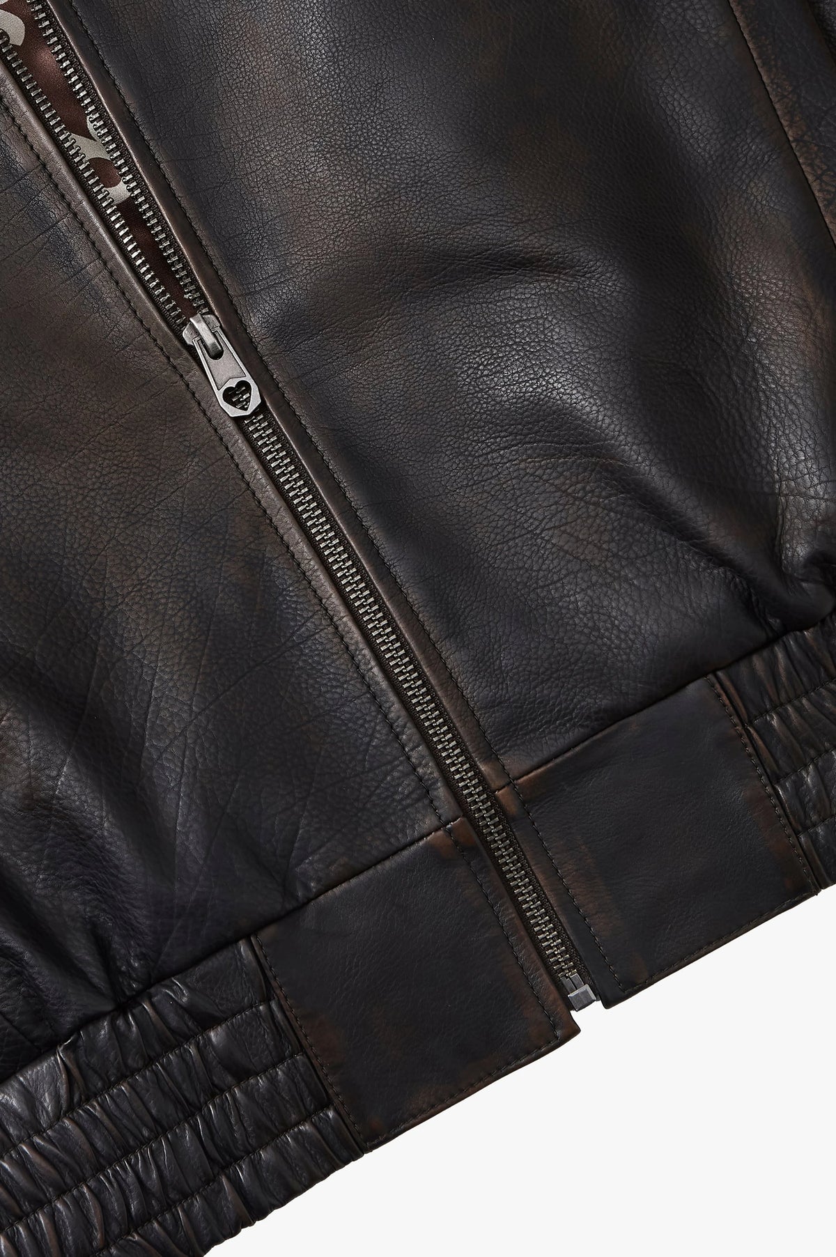 Iconic Leather Jacket Brown