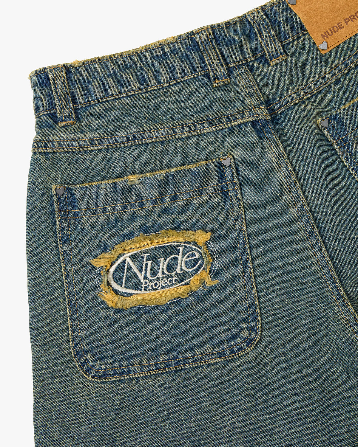 Old Baggy Denim Shorts Indigo