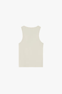 Too Serious Tank Top Ivory
