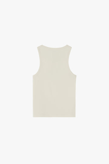 Too Serious Tank Top Ivory