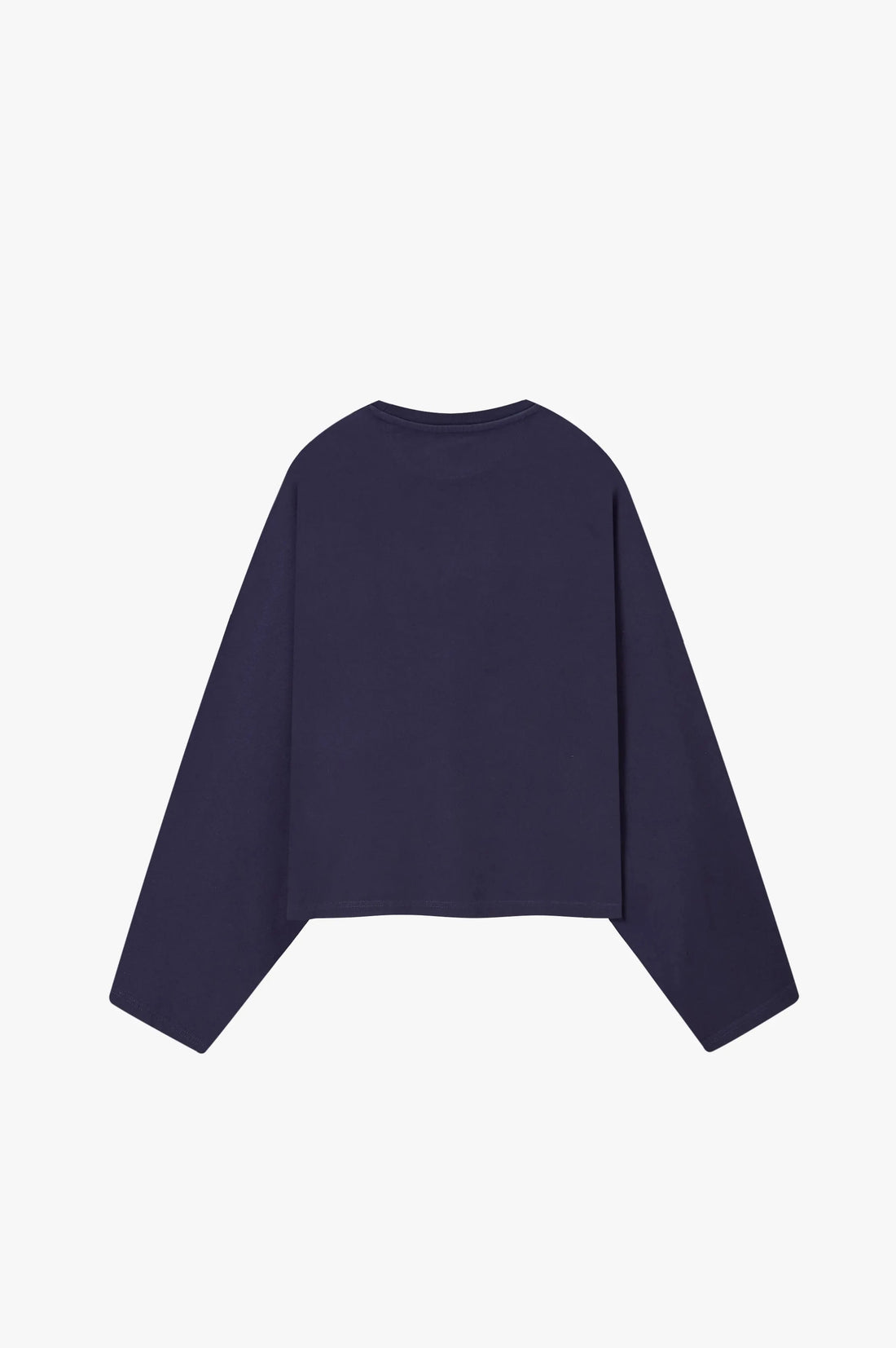 Macro Long-Sleeve T-Shirt Navy