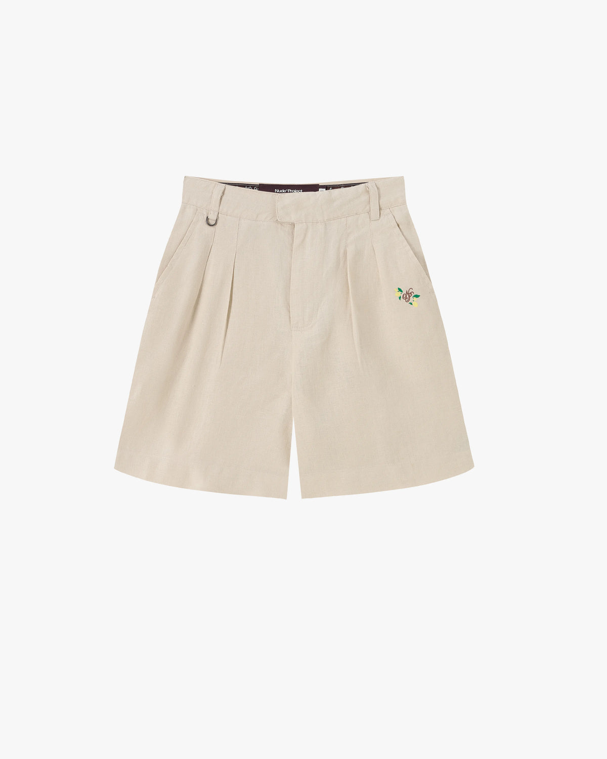 Kimchi Linen Shorts Beige