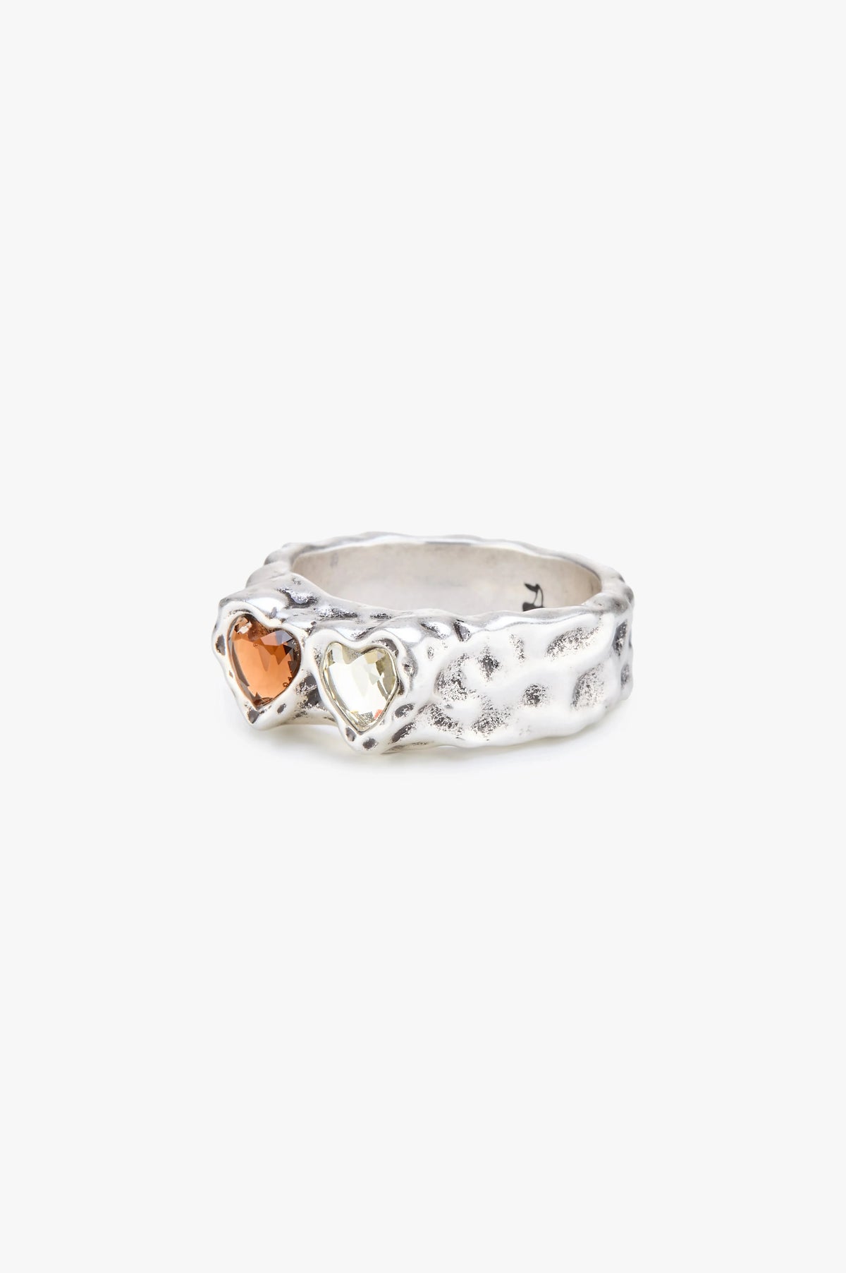 Hearts Ring Silver