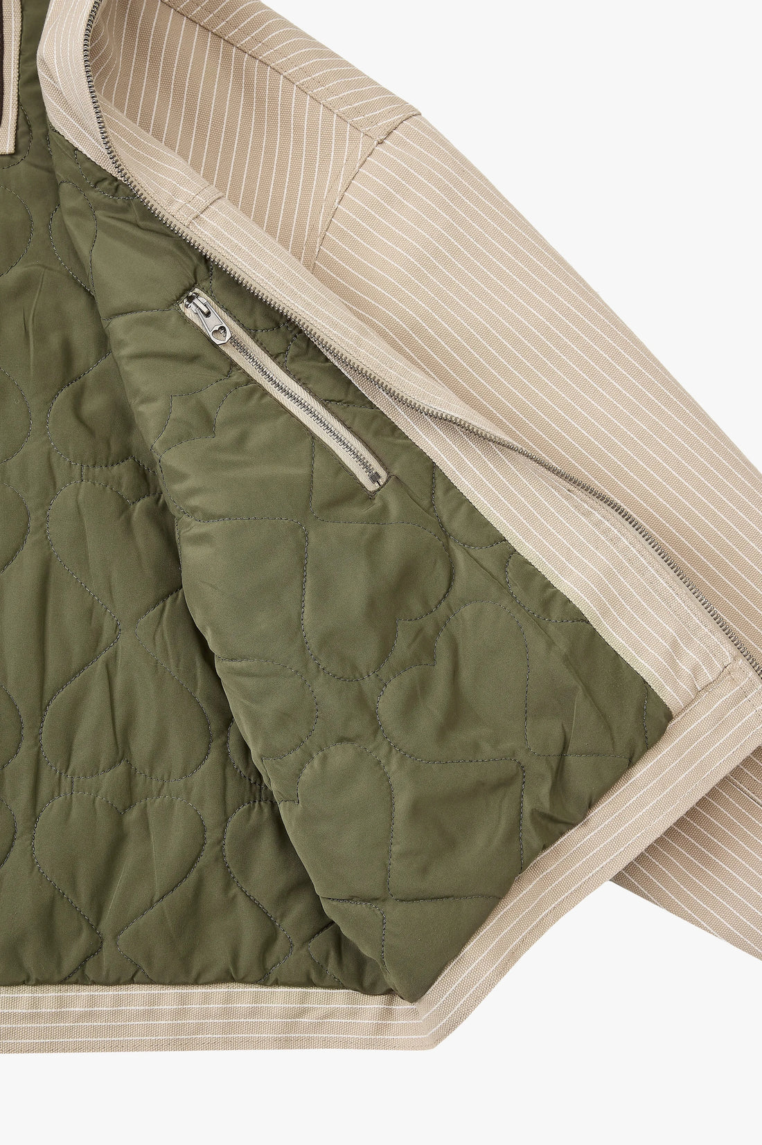 Worker Jacket Canvas Beige