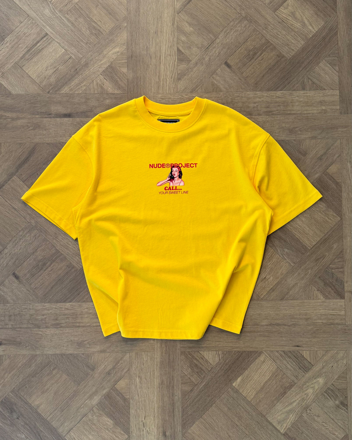 Call Tee Yellow