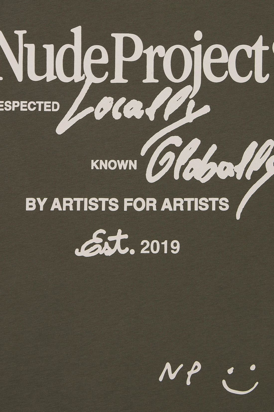 Global Soon Tee Khaki
