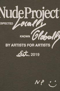 Global Soon Tee Khaki