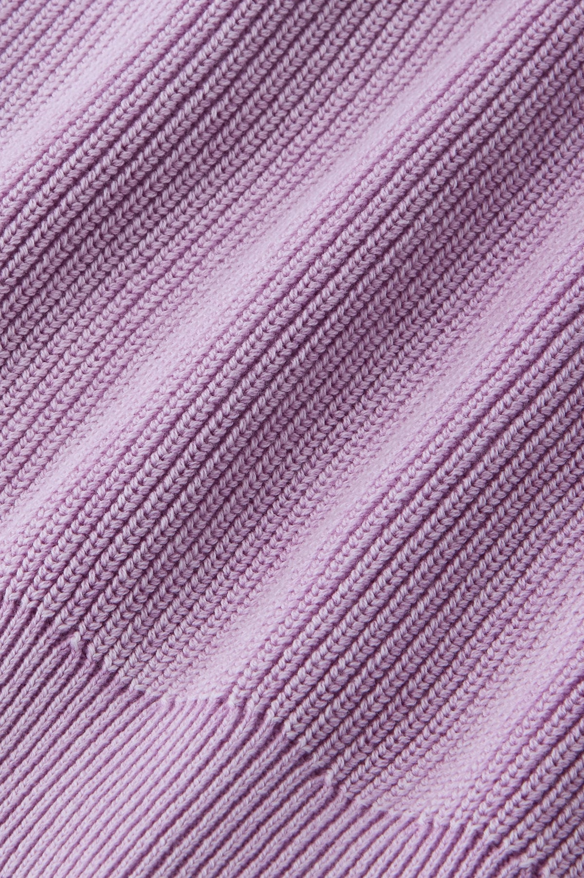 Shady Knit Zip-Up Cardigan Purple