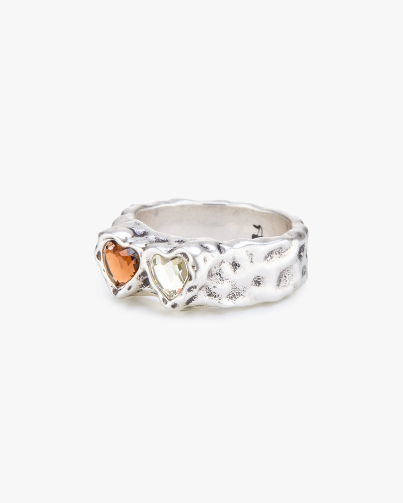 Hearts Ring Silver