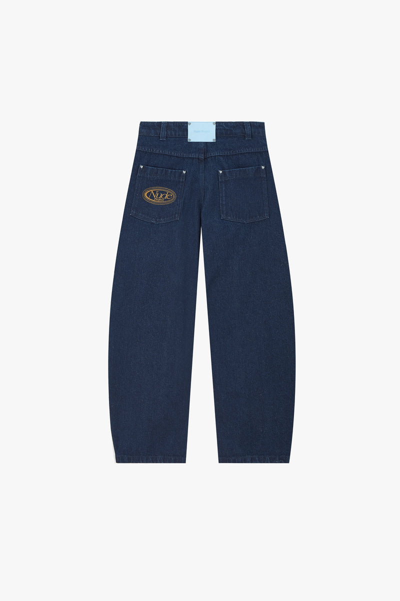 Barrel Jeans Dark Indigo