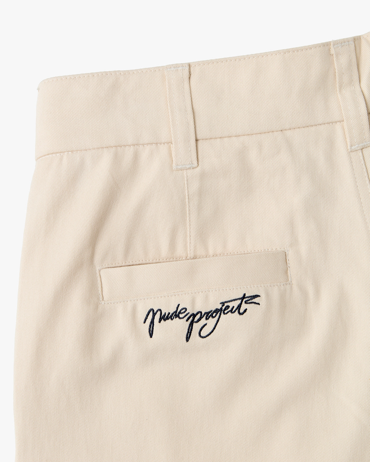 Vinyl Chino Pants Beige