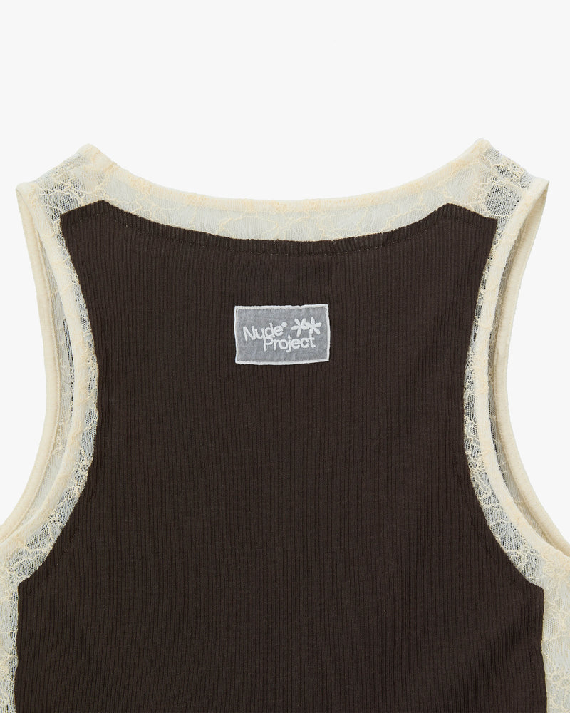Cady Tank Top Brown