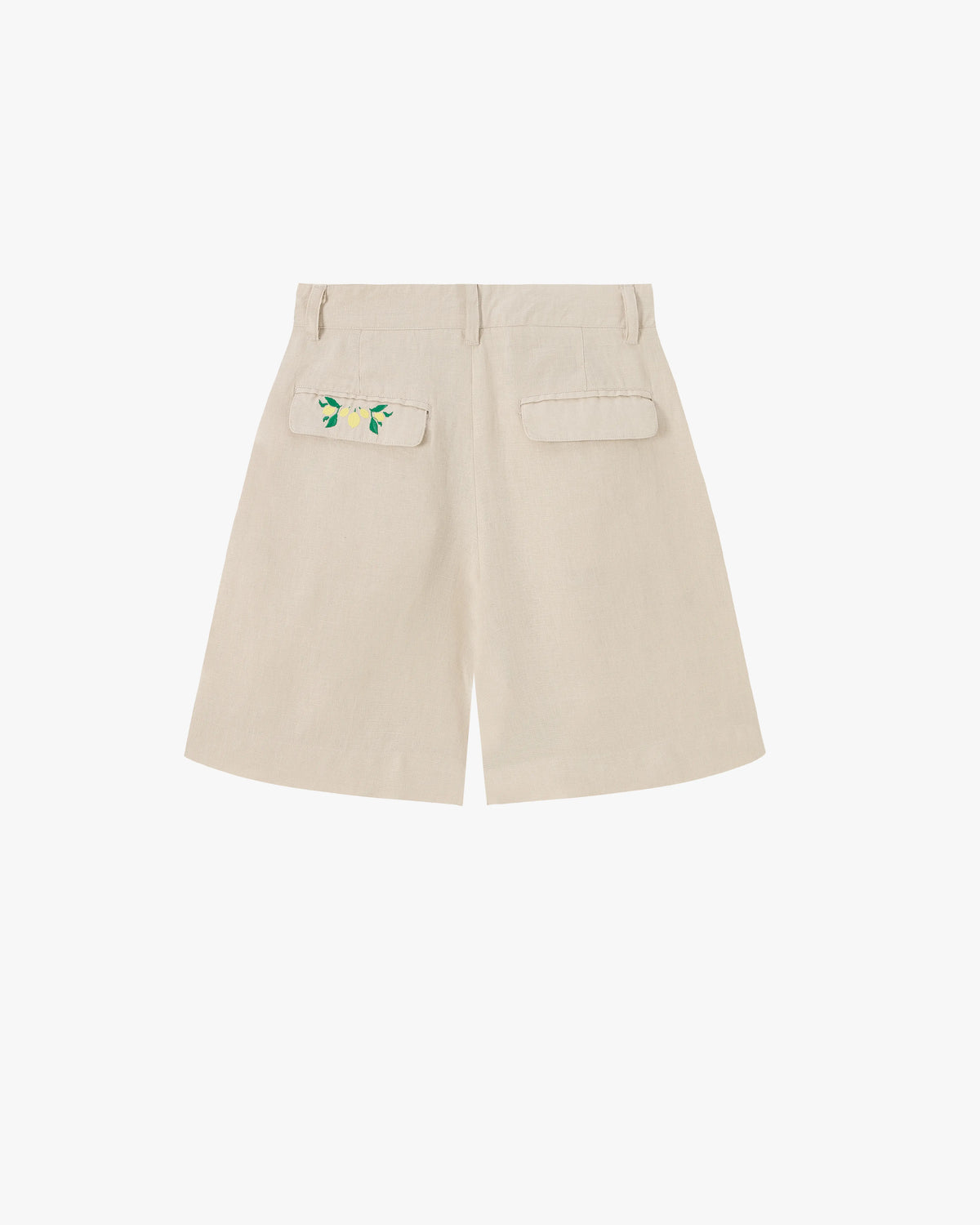 Kimchi Linen Shorts Beige