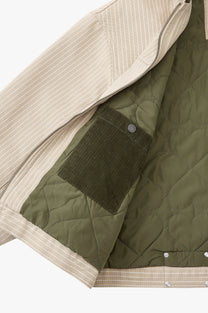 Worker Jacket Canvas Beige
