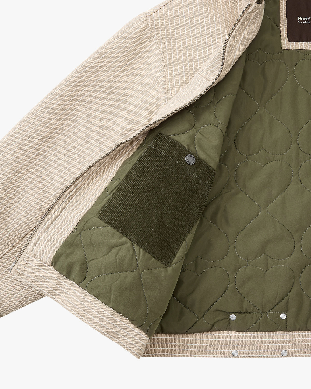 Worker Jacket Canvas Beige