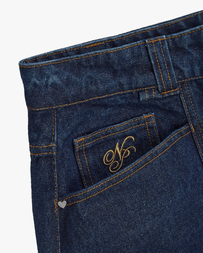 Barrel Jeans Raw Indigo