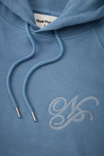 Script Hoodie Blue