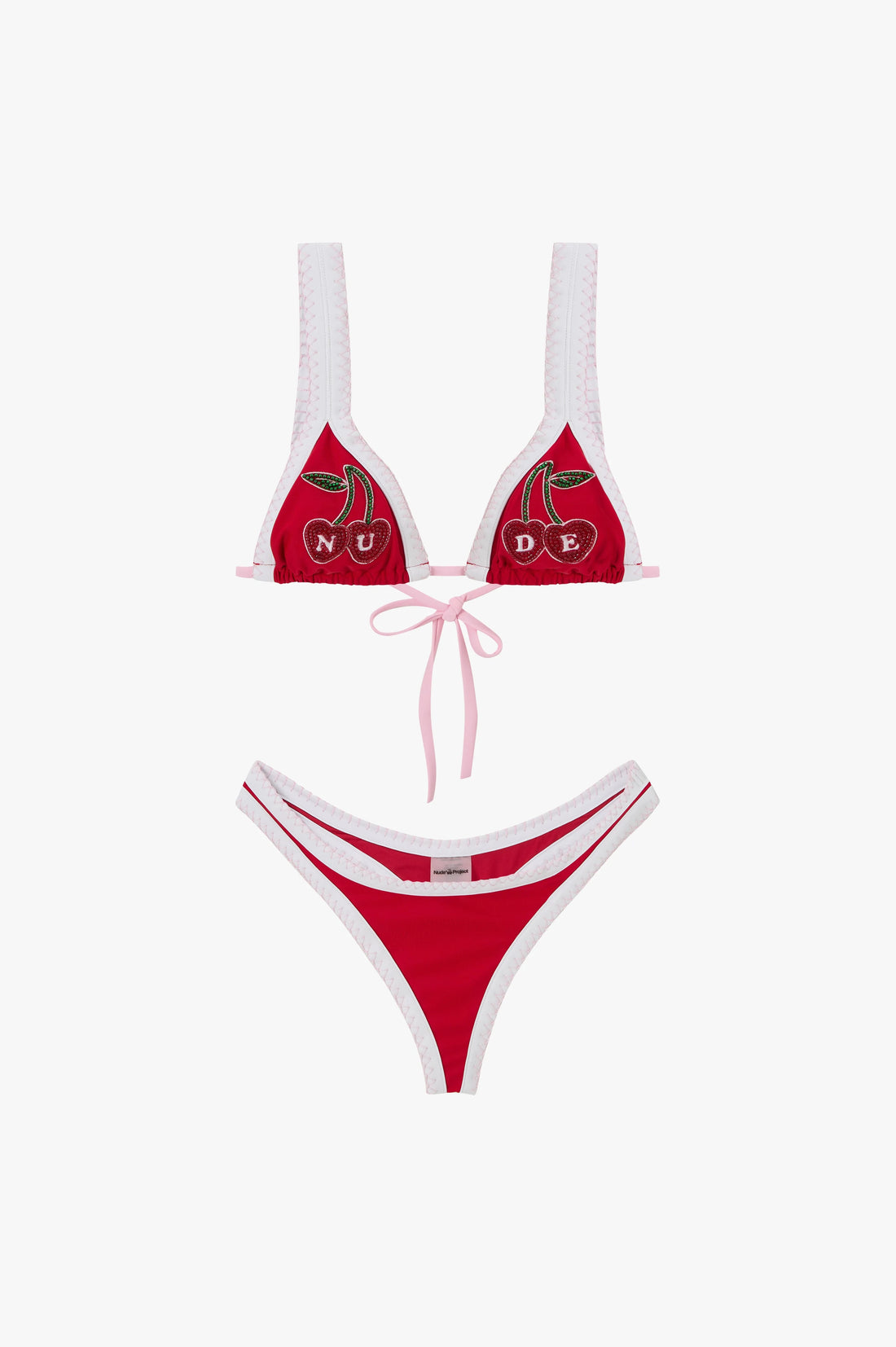 Top Bikini Coralite Rosso