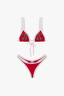 Top Bikini Coralite Rosso