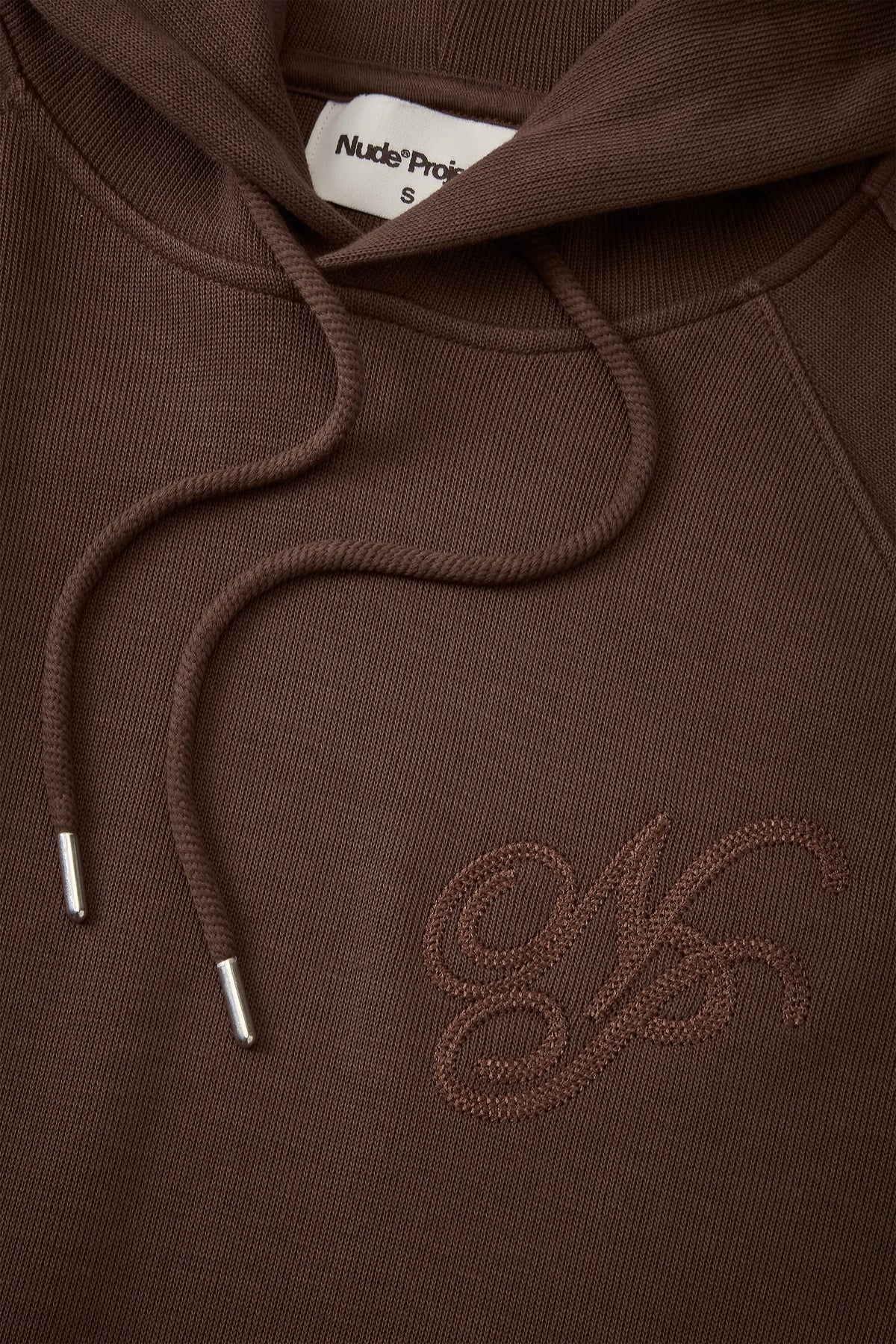 Script Hoodie Brown