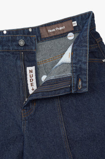 Barrel Jeans Raw Indigo