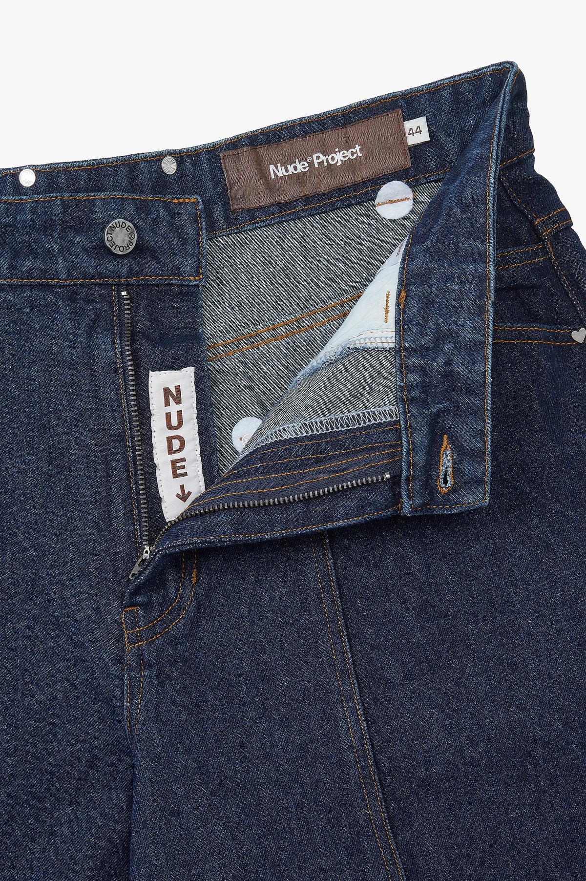 Barrel Jeans Raw Indigo