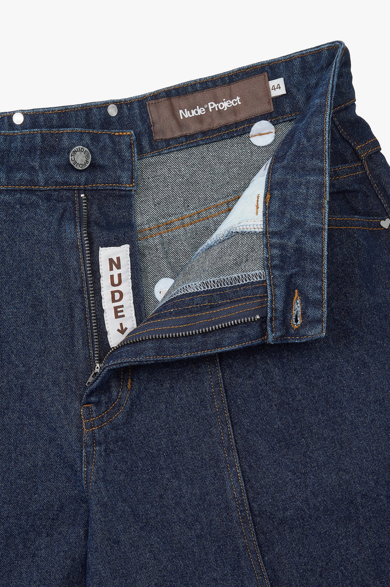 Barrel Jeans Raw Indigo
