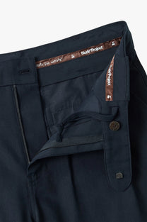 Vinyl Chino Pants Navy