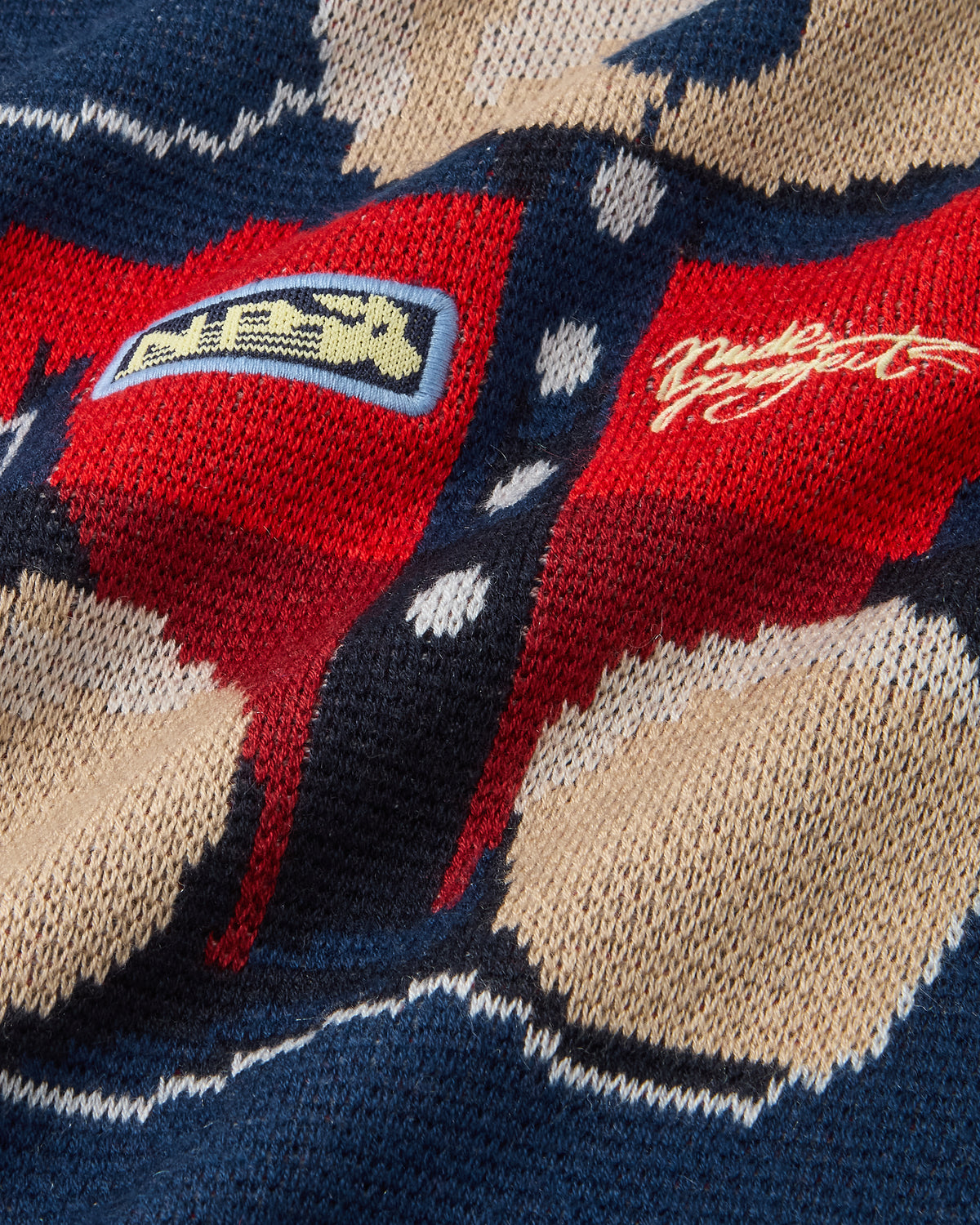 Turbo Ted Knit Sweater Navy